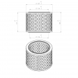 Puska OT640551 VzduchovÃ½ filter (ekvivalentnÃ­ produkt)