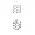 Compair-Demag 29504036 VzduchovÃ½ filter (ekvivalentnÃ­ produkt)