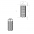 Adicomp 40300045 filtro aria alternativo