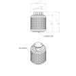 Filtre à air à bain d'huile compatible pour Mann &amp; Hummel 4310067012