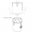 DVP 9001019 Kryt vzduchového filtra (ekvivalentnÃ­ produkt)