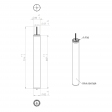 Filtre en ligne pour air comprimé compatible pour Mann &amp; Hummel LD9018x