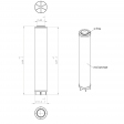 Compair-Demag 98245-129 In-line filter voor perslucht (alternatief)